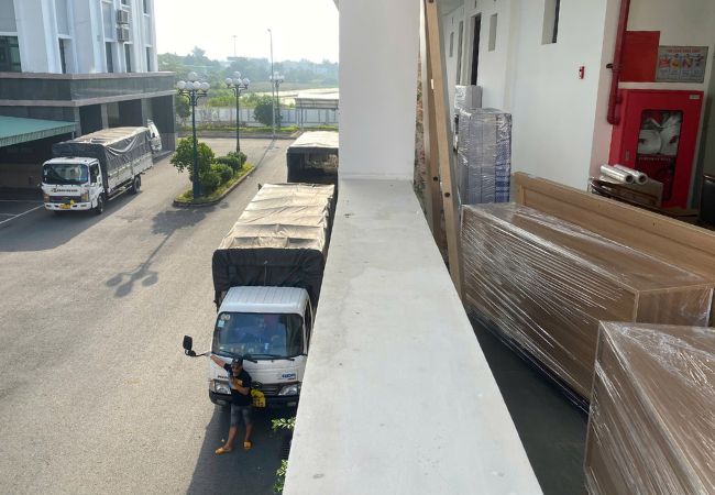 Xe tải chuyển nhà trọn gói chuyên nghiệp