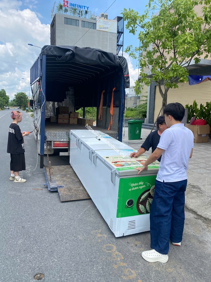 An Sương hỗ trợ vận chuyển máy lạnh kích thước lớn nhanh chóng, giá hợp lý