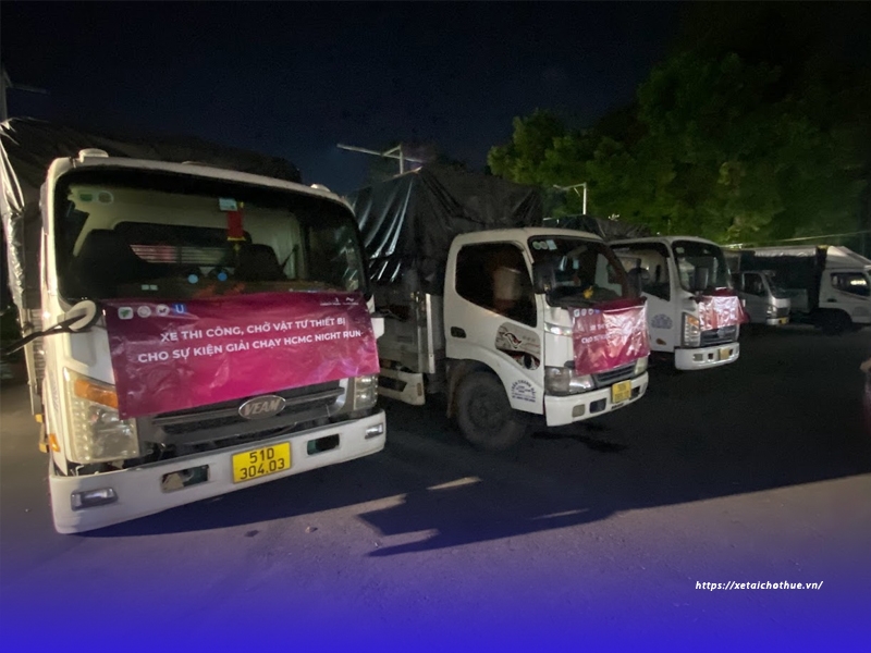 Vận Tải An Sương cung cấp nhiều loại xe tải, từ nhỏ đến lớn