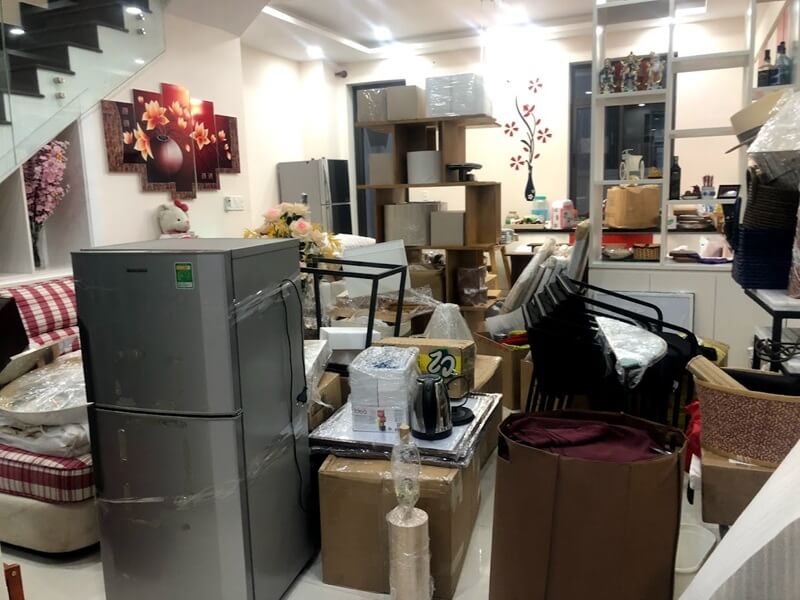 Xe tải thùng 6M chuyển dọn nhà