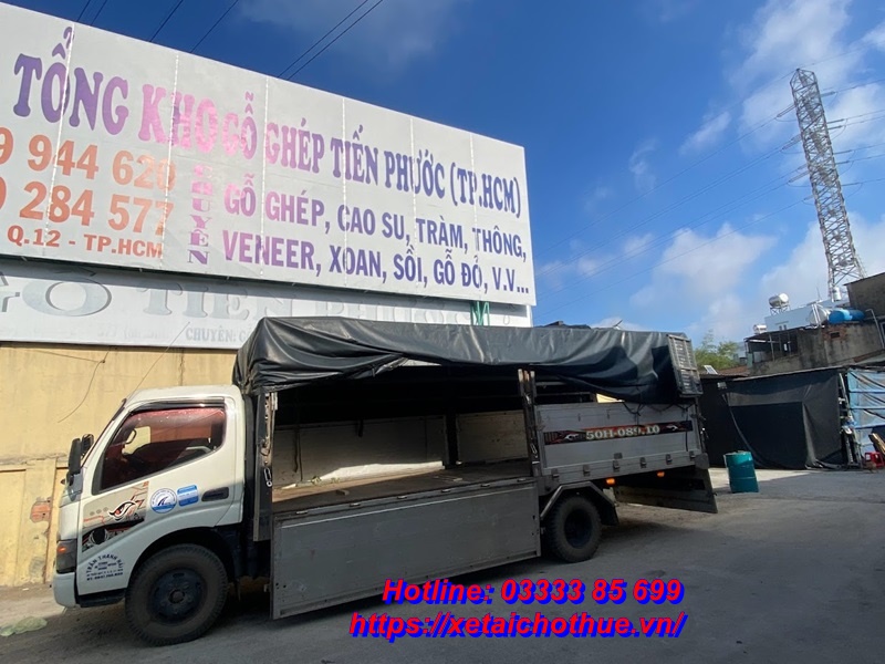 Xe tải thùng 6 mét chở hàng giá rẻ
