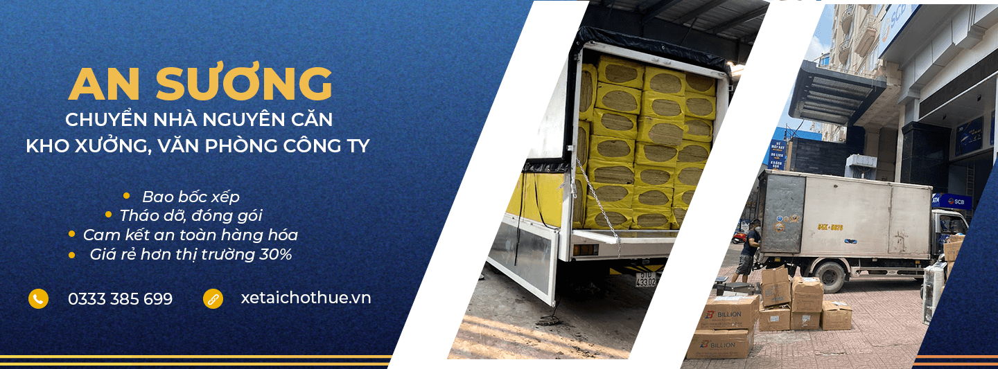 DỊCH VỤ CHO THUÊ XE TẢI CHỞ HÀNG - VẬN TẢI AN SƯƠNG