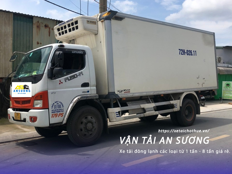 Cho thuê xe đông lạnh 2 tấn chở hàng