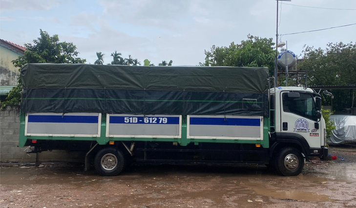 Xe tải 7 tấn nhận chở thuê, chuyển hàng hóa, đồ đạc